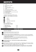 Preview for 84 page of Graphite 58G072 Instruction Manual