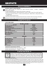 Preview for 10 page of Graphite 58G127 Instruction Manual