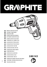 Предварительный просмотр 1 страницы Graphite 58G145 Instruction Manual