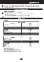 Предварительный просмотр 15 страницы Graphite 58G145 Instruction Manual