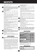 Предварительный просмотр 42 страницы Graphite 58G488 Instruction Manual