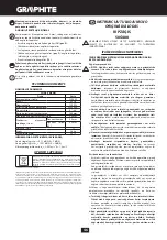 Предварительный просмотр 46 страницы Graphite 58G488 Instruction Manual