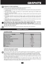 Preview for 13 page of Graphite 58G490 Instruction Manual