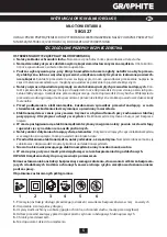 Предварительный просмотр 5 страницы Graphite 58G527 Instruction Manual