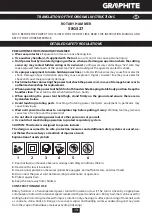 Предварительный просмотр 13 страницы Graphite 58G527 Instruction Manual