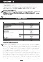 Предварительный просмотр 24 страницы Graphite 58G527 Instruction Manual