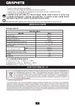 Предварительный просмотр 30 страницы Graphite 58G605 Instruction Manual