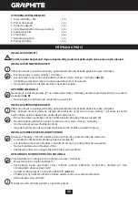 Предварительный просмотр 36 страницы Graphite 58G605 Instruction Manual