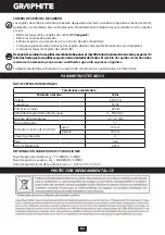 Предварительный просмотр 82 страницы Graphite 58G605 Instruction Manual