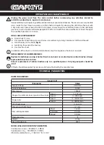 Предварительный просмотр 14 страницы Graphite 58G712 Instruction Manual