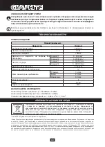 Предварительный просмотр 60 страницы Graphite 58G712 Instruction Manual