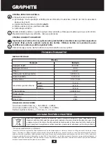 Предварительный просмотр 44 страницы Graphite 58G716 Instruction Manual