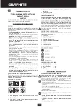 Preview for 10 page of Graphite 58G725 Instruction Manual