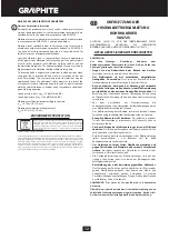 Preview for 12 page of Graphite 58G725 Instruction Manual