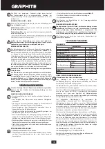 Preview for 14 page of Graphite 58G725 Instruction Manual