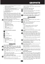 Preview for 27 page of Graphite 58G725 Instruction Manual