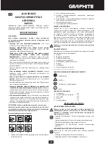 Preview for 39 page of Graphite 58G725 Instruction Manual