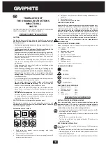 Предварительный просмотр 10 страницы Graphite 58G727 Instruction Manual