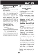 Предварительный просмотр 41 страницы Graphite 58G727 Instruction Manual