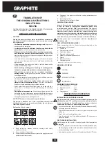 Предварительный просмотр 10 страницы Graphite 58G736 Instruction Manual