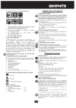 Предварительный просмотр 13 страницы Graphite 58G736 Instruction Manual