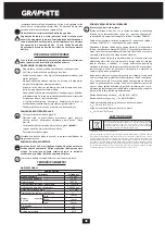 Предварительный просмотр 46 страницы Graphite 58G736 Instruction Manual