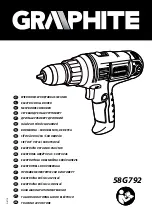 Preview for 1 page of Graphite 58G792 Instruction Manual