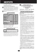 Preview for 12 page of Graphite 58G858 Instruction Manual