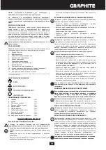 Preview for 19 page of Graphite 58G858 Instruction Manual