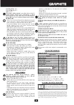 Preview for 29 page of Graphite 58G858 Instruction Manual