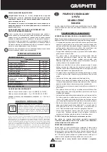 Preview for 45 page of Graphite 58G858 Instruction Manual