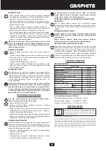 Preview for 47 page of Graphite 58G858 Instruction Manual