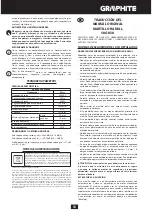 Preview for 53 page of Graphite 58G858 Instruction Manual