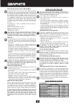 Preview for 58 page of Graphite 58G858 Instruction Manual