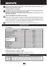 Предварительный просмотр 44 страницы Graphite 58G862 Instruction Manual