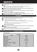 Предварительный просмотр 44 страницы Graphite 58G878 Instruction Manual