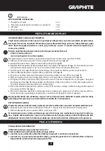 Предварительный просмотр 9 страницы Graphite 58G903 Instruction Manual