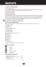 Preview for 16 page of Graphite 58G903 Instruction Manual