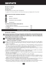 Preview for 124 page of Graphite 58G903 Instruction Manual