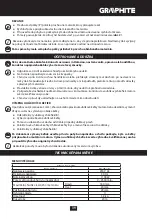 Предварительный просмотр 39 страницы Graphite 58G970 Instruction Manual