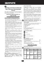 Предварительный просмотр 16 страницы Graphite 59G020 Instruction Manual