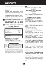 Preview for 18 page of Graphite 59G020 Instruction Manual