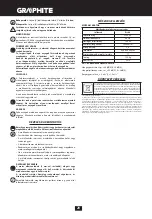 Preview for 20 page of Graphite 59G020 Instruction Manual