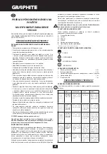 Preview for 26 page of Graphite 59G020 Instruction Manual