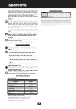 Preview for 30 page of Graphite 59G020 Instruction Manual