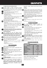 Preview for 37 page of Graphite 59G020 Instruction Manual