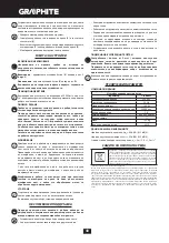 Preview for 40 page of Graphite 59G020 Instruction Manual