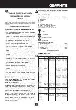 Preview for 41 page of Graphite 59G020 Instruction Manual