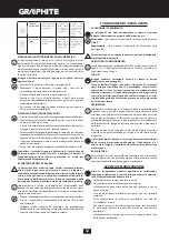 Preview for 52 page of Graphite 59G020 Instruction Manual