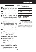 Preview for 55 page of Graphite 59G020 Instruction Manual